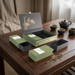 Book-Style Magnetic Closure Rigid Gift Box Packaging