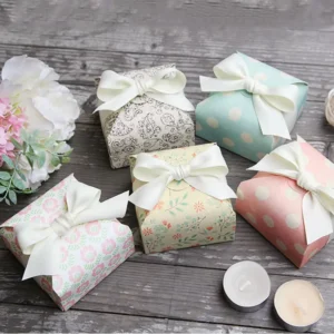 Bow Candy Paper Gift Packaging Box