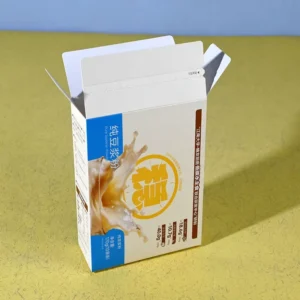 Box Printing Manufacturer Custom FSC ISO22000 Cardboard Packaging Box for Soybean Milk, Matcha Tea, Coffee, and Capsules