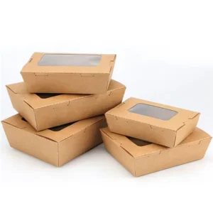 Boxes Packaging Transparent Window Small Gift Paper Boxes With Clear PVC Window Packaging Paper Boxes