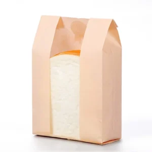 Bread Paper Bag With Clear Window