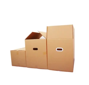 Brown Corrugated Board Shipping Boxes with Matt Lamination