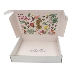 Brown Corrugated Boxes with Digital Printing