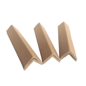 Brown Corrugated Wood Angle Boards Kraft Paper Pallet Edge Protector with Angled Edge Board Paper for Pallets