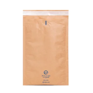 Brown Kraft Paper Mailing Envelope with Handles Durable Self Adhesive Courier Bag for Small Parcels