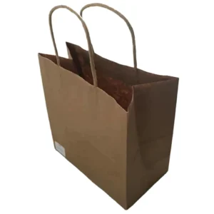 Brown Kraft Paper Shopping Bags