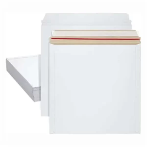 Brown Kraft Rigid Envelope Self Adhesive Paper Mailer for Express Certificate Photo and Booklet Delivery Eco Friendly