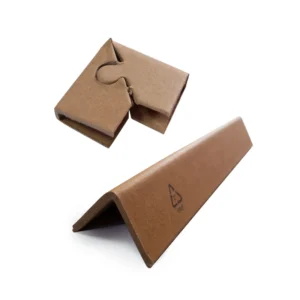 Brown L Shape Paper Edge Protector, Fully Wrapped Board Cornerboard, Reusable and Recyclable, Custom Print
