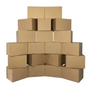 Brown Paper 3/5-Ply Corrugated 32/44 ECT Carton Box for Shipping Storage Moving