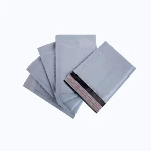 Brown Paper Envelope with Poly Bubble Padding Champagne Pink Express Courier Bag