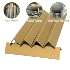 Brown Protective Cardboard Corner Protector Paper Logistics Edge Protector