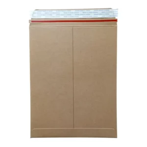 Brown Rigid Stay-Flat Cardboard Mailer Envelope