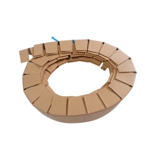 Brown Wrap Around Kraft Paper Edge Corner Protector V Board Shock proof Anti Uv Logistics Shipping Protection
