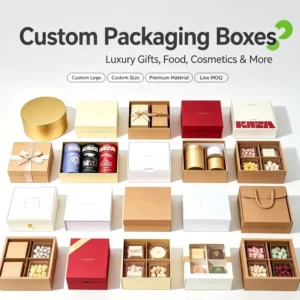 Burgundy Magnetic Flip Book-Shaped Rigid Gift Box with Gold Foil Logo