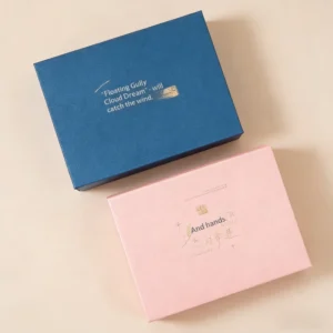 CE-Certified Eco-Friendly Recycled Paper Gift Box with Laminate Finish and Paperboard Lining