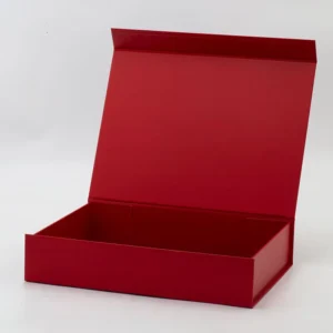 Candle Gift Box with Magnetic Closure and Ribbon