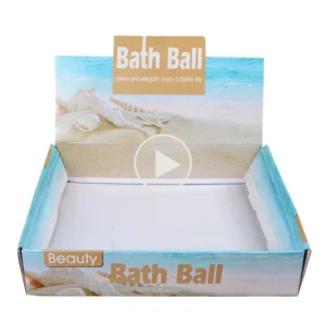 Cardboard Candy Store Display Rack Box