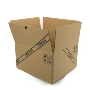 Cardboard Corrugated Shipping Carton Brown Kraft Paper Packaging Box for Small Business