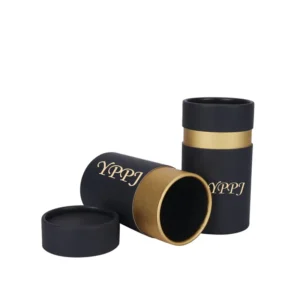 Cardboard Cylinder Paper Canister Packaging for 30ml, 50ml, 100ml Perfume Bottles with EVA Foam Insert Tray