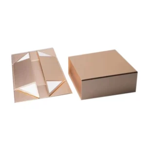 Cardboard Magnetic Rigid Foldable Gift Packaging Box