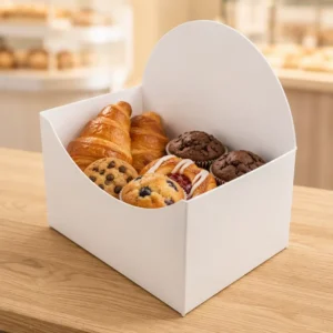 Chicken and Waffle Packaging Carton Box for Rice Meal Roast Fries Chicken Tender Wing Sandwich
