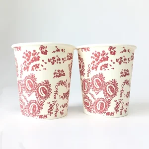 China Disposable Coffee Cups, 8oz 12oz 16oz, Double-Wall Kraft Paper
