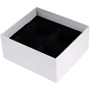 China Factory Custom Flip Folding Rigid Paper Box with Red Magnetic Gift Box and Black Ribbon