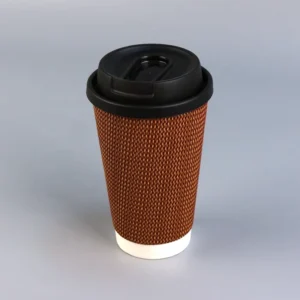 China Factory Food-Grade Disposable Coffee Paper Cups for Energy Drinks, Vodka Soda, and Tequila with Matte Lamination and Embossed Printing