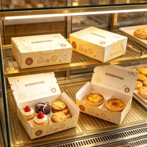 China Food Paper Box Paper Food Packaging Custom Logo Takeaway Container