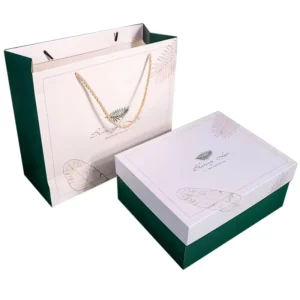 Christmas Paper Gift Box for Wedding Gifts with Magnetic Lid