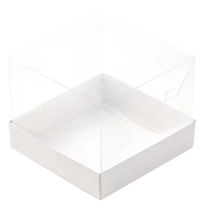 Clear PVC Cake Box Candy Chocolate Gift Cupcake Box