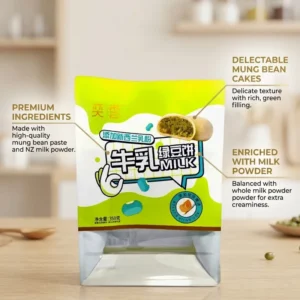 Clear Window Biodegradable Heat Seal Gravure Printed Plastic Mylar Packaging Bag Custom Doypack Smell Proof Stand Pouch for Food