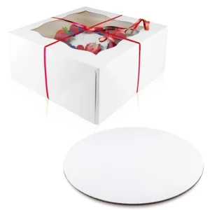 Clear Window Paper Bakery Cake Box