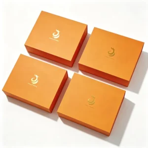 Collapsible Magnetic Foldable Rigid Paper Gift Packaging Box with Custom Logo Printing