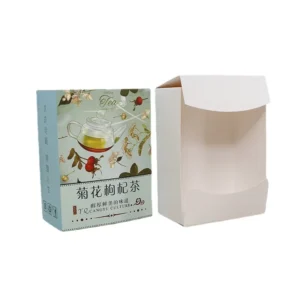 Color Gift Paperboard Packaging Box with Custom Artwork and Logo