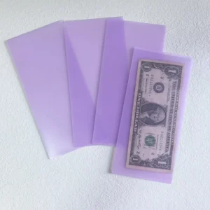 Color Waterproof Thickening No Holes PP Custom Cash Envelopes Wallet Envelope Money Bag