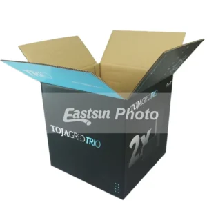 Colored Corrugated Cardboard Shipping Carton Box Black Brown
