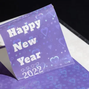 Colorful Laser Holographic Waterproof Adhesive Packaging Stickers