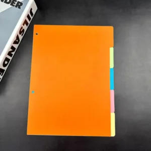 Colorful Loose-Leaf Replacement Index Paper Dividers, A4 A5 A6 A7 B5
