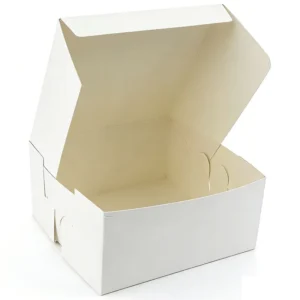 Colourful Recyclable Folding BRC Rectangle Paper Cake Box