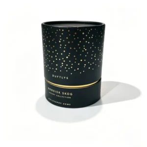Composite Paper Tube Packaging Canister for Aromatherapy with Window and Matte Lamination