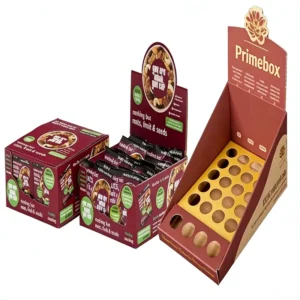 Corrugated Board Reusable Eco-Friendly Heavy-Duty Counter Merchandising Display Box Custom PDQ Desktop Carton Display for Skin Products