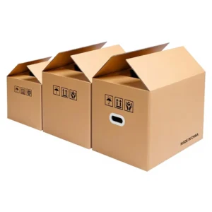 Corrugated Cardboard Moving Boxes, Large, Custom Printing, FBA Cross-Border Shipping