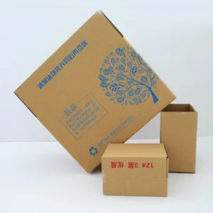 Corrugated Cardboard Packaging Box for Moving Shipping Storage Custom Size and Logo Printing