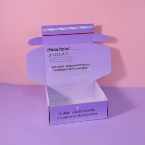 Corrugated Cardboard Self-Sealing Mailer Shipping Gift Box with Tear Strip