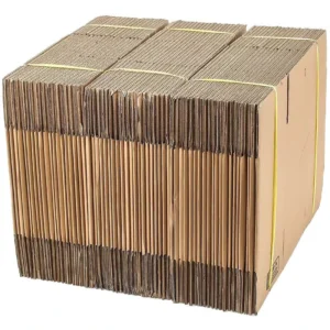 Corrugated Cardboard Wardrobe Moving Box Natural Brown Transportation Carton
