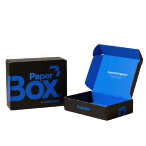 Corrugated Embossed Eco-Friendly Cardboard Mailing Box with Matte Lamination and Magnetic Closure