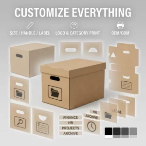 Corrugated Kraft Packaging Boxes for E-commerce Fulfillment and Warehouse Distribution