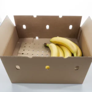 Corrugated Kraft Paper 5-Ply Banana Packaging Boxes with Colorful Printing