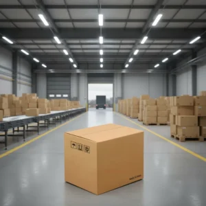 Corrugated Moving Carton Logistics Packaging Customizable Embossed Recyclable